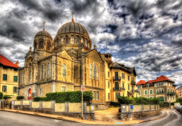 Rysk-ortodoxa kyrkan i Biarritz - Frankrike, Aquitaine — Stockfoto