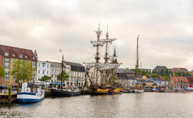 Seaport Flensburg, Almanya görünümünü