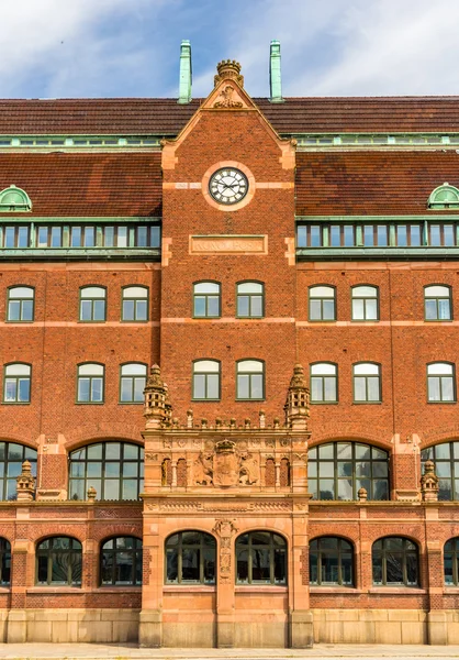 Detaljer för Centralposthuset i Malmö i Sverige — Stockfoto
