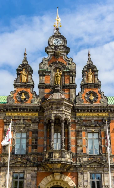 Blick auf das Rathaus von Malmö in Schweden — Stockfoto