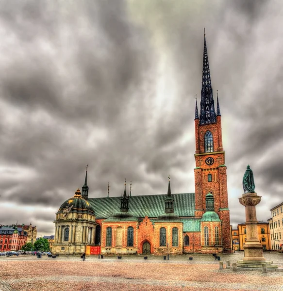 Chiesa di Riddarholm a Stoccolma - Svezia — Foto Stock