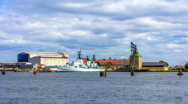 Holmen 코펜하겐-덴마크에서에서 해군 기지 — 스톡 사진