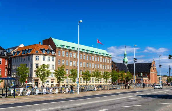 Kodaň, Dánsko - 29. května: Pohled z nábřeží patice — Stock fotografie