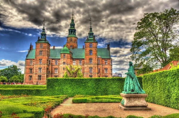 Kasteel Rosenborg in Kopenhagen, Denemarken — Stockfoto