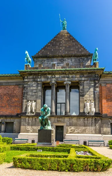 Ny carlsberg glyptotek, ett konstmuseum i Köpenhamn, Danmark — Stockfoto