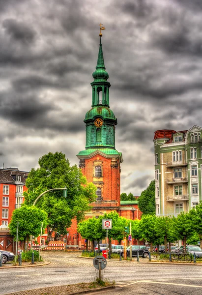 Kerk van St. George in Hamburg - Duitsland — Stockfoto