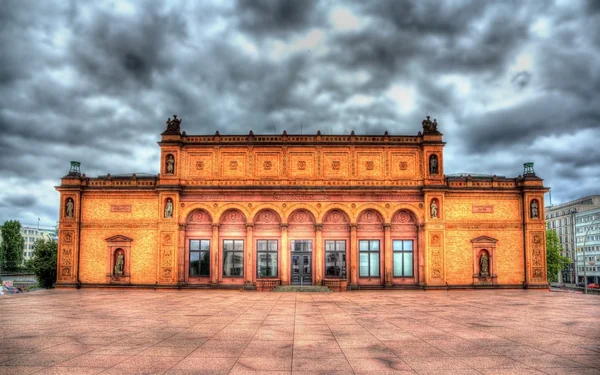 Hamburger Kunsthalle, egy művészeti múzeum, Hamburg, Németország — Stock Fotó