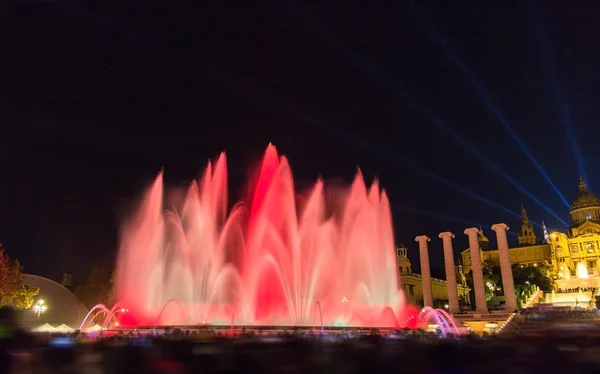 The Magic Fountain of Montjuic in Barcelona, Spain — Stock Photo, Image