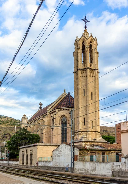 Iglesia de Santa Maria en Portbou, España —  Fotos de Stock