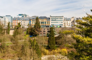 Görünüm, place de la Anayasa - Lüksemburg