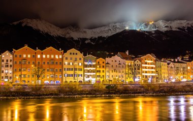 Innsbruck setin geceleri - Avusturya