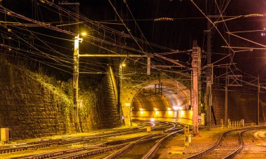 Feldkirch - Avusturya Schattenburg demiryolu tüneli