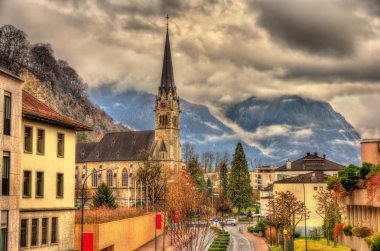 Katedrali, St. Florin Vaduz - Liechtenstein