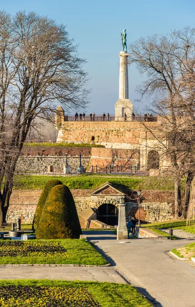 Vista del Parque Kalemegdan en Belgrado - Serbia — Foto de Stock
