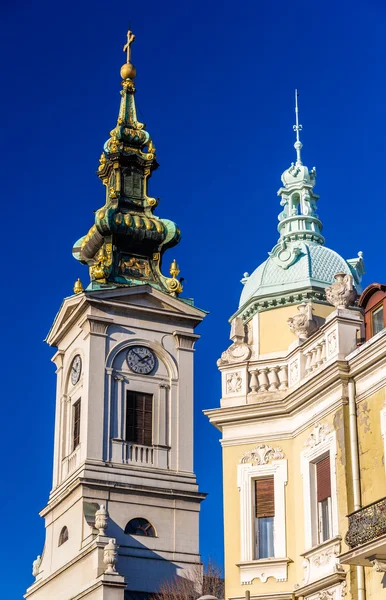 Domkyrkan kyrkan av St Michael ärkeängeln i Belgrad - Serbiska — Stockfoto