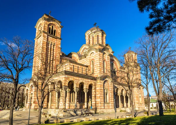 Kirche St. Mark in Belgrad - Serbien — Stockfoto
