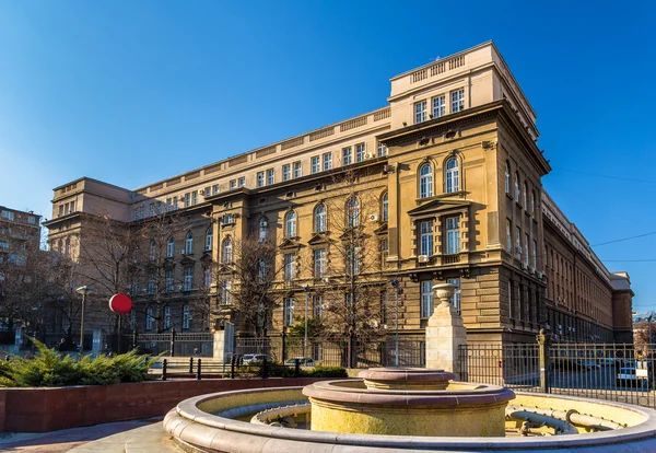 Строительство технических факультетов - Белградский университет, Сербия — стоковое фото