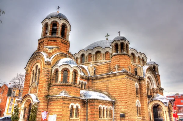Die Kirche sveti sedmochislenitsi in Sofia - Bulgarien — Stockfoto