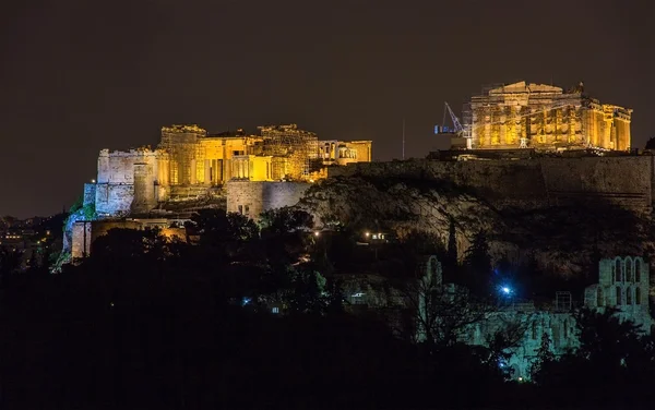 Veduta dell'Acropoli di Atene - Grecia — Foto Stock