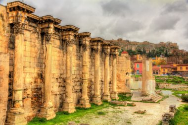 Duvarlar Kütüphanesi, Hadrian Atina - Yunanistan