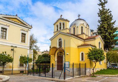 Holy Anargyroi church in Athens - Greece clipart