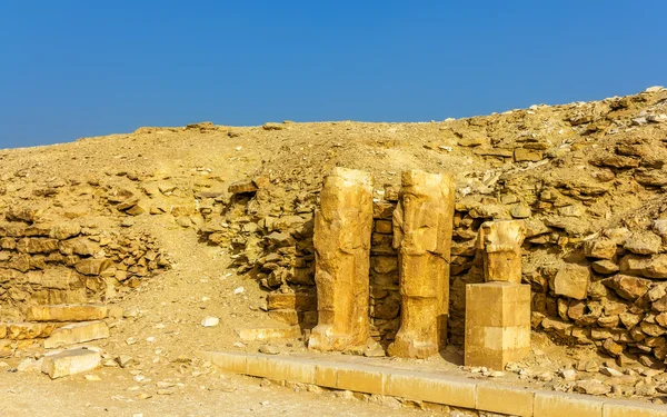 Oude standbeelden in Saqqara - Egypte — Stockfoto