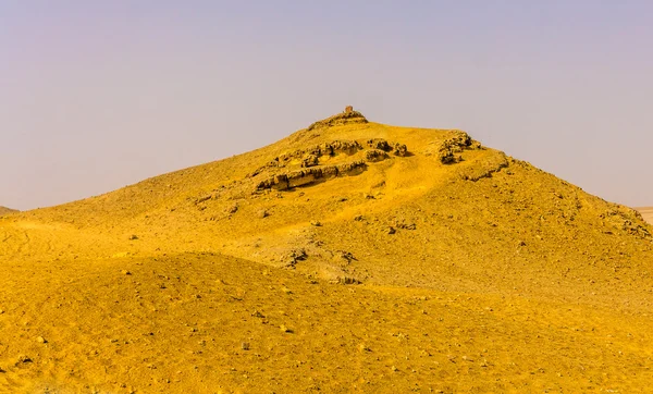 Colline au Sahara près de Gizeh - Egypte — Photo