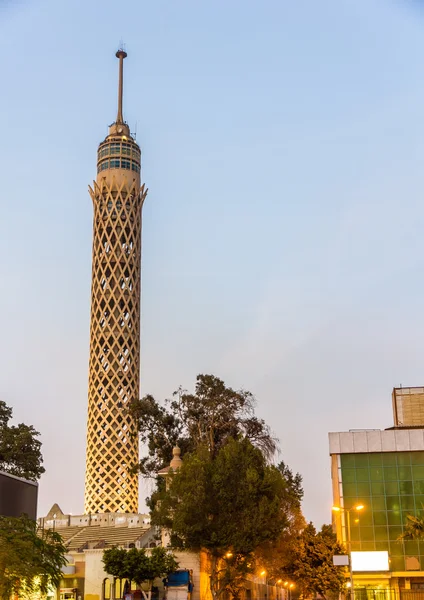 Uitzicht op de toren van Cairo - Egypte — Stockfoto