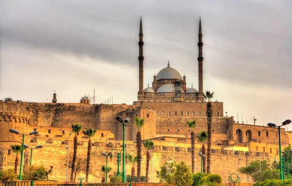 La gran mezquita de Muhammad Ali Pasha en El Cairo - Egipto —  Fotos de Stock