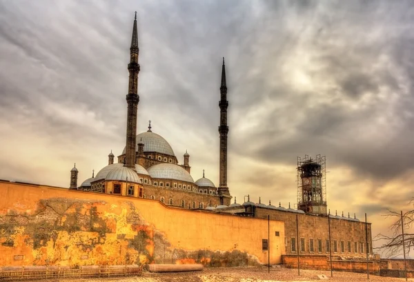 Velká mešita Muhammad Ali Paša v Káhiře - Egypt — Stock fotografie