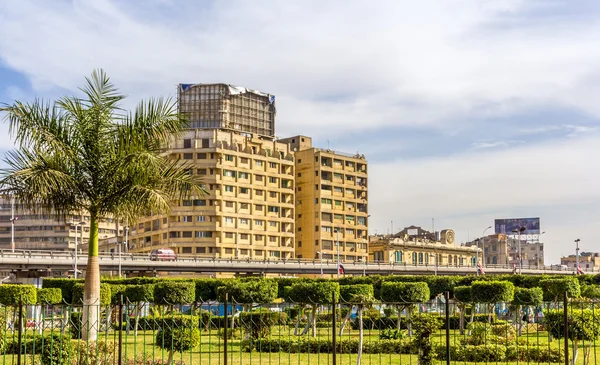 Jardim na Praça Al-Ataba no Cairo - Egito — Fotografia de Stock