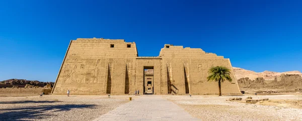 Le temple mortuaire de Ramsès III près de Louxor en Egypte — Photo