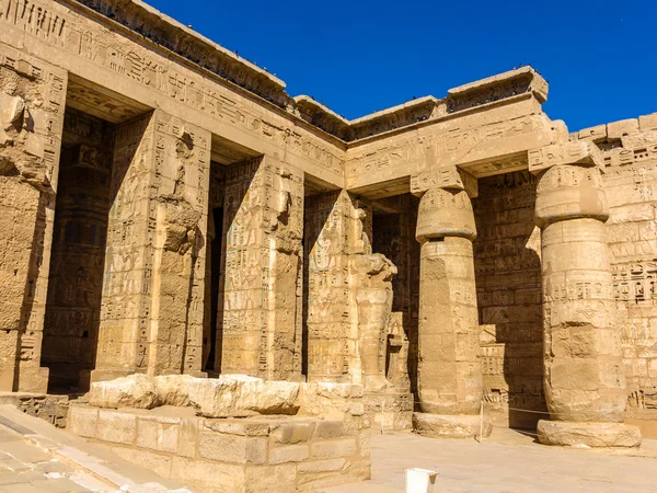 Totentempel des Ramses iii. in der Nähe von Luxor in Ägypten — Stockfoto