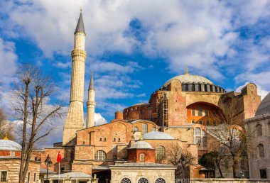 Ayasofya (Kutsal bilgelik) - Istanbul, Türkiye'nin görünümünü