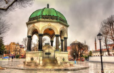 Sultanahmet Meydanı Istanbul - Türkiye'nin ' Alman Çeşmesi