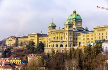 Federal Sarayı İsviçre (Bundeshaus) Bern görünümünü