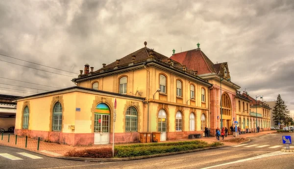 Railway station of Saint Louis - Alsace, France — Stock Photo, Image