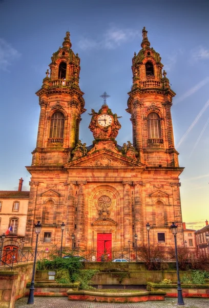 Saint Jacques chuch de Luneville - Francia, Lorena — Foto de Stock