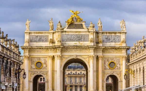 Arc Here on the Place Stanislas in Nancy - France, Lorraine — Stock Photo, Image