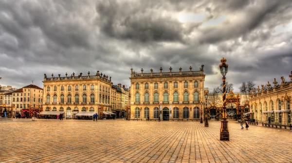 Place Stanislas, patrimonio de la UNESCO en Nancy, Francia — Foto de Stock