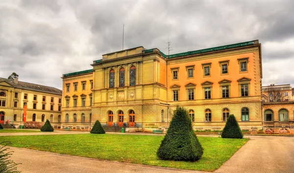 UNI Bastions, den äldsta byggnaden av universitetet i Genève - — Stockfoto
