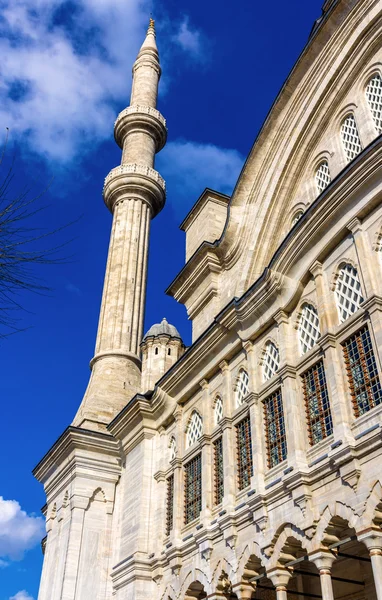 Facade of the Nuruosmaniye Mosque in Istanbul - Turkey Stock Image