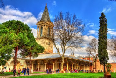 Konsey salonu Topkapı Sarayı - Istanbul, Türkiye