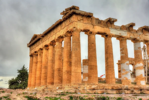 Details of Parthenon in Athens - Greece — Stock Photo, Image