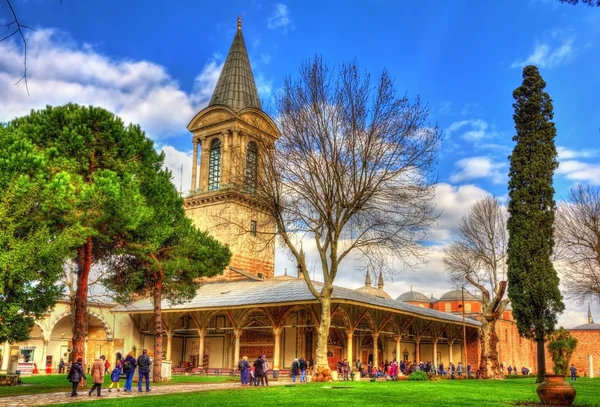 De Hall van de Raad in het Topkapi Palace - Istanbul, Turkije — Stockfoto