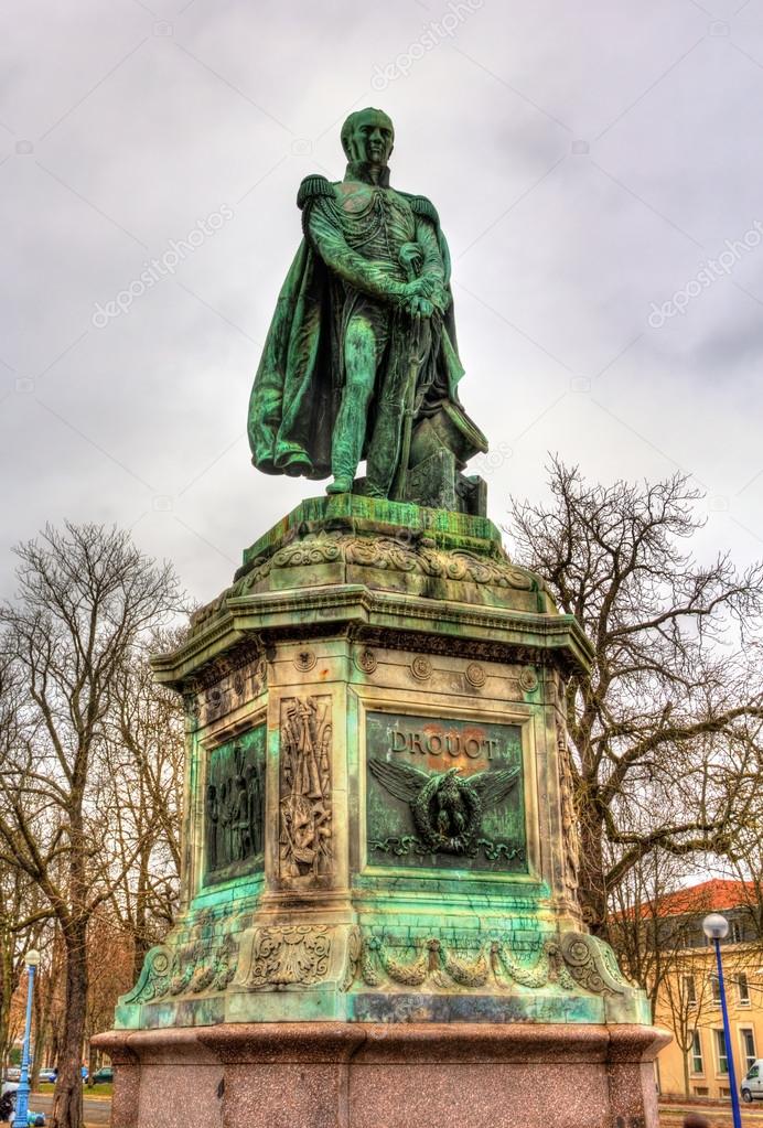 Statue of Antoine Drouot, one of Napoleon's generals, in Nancy, 