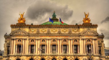 Palais Garnier'e, Paris, Fransa için ünlü bir opera binası