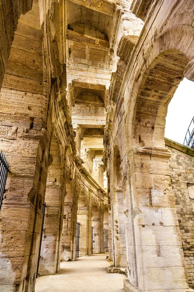 Római amfiteátrum Arles - unesco Világörökség részét képező Franciaországban — Stock Fotó