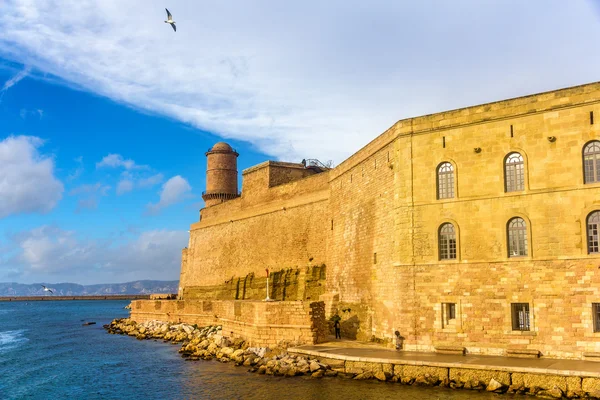 Fort Saint-Jean en Marsella, Provenza, Francia — Foto de Stock