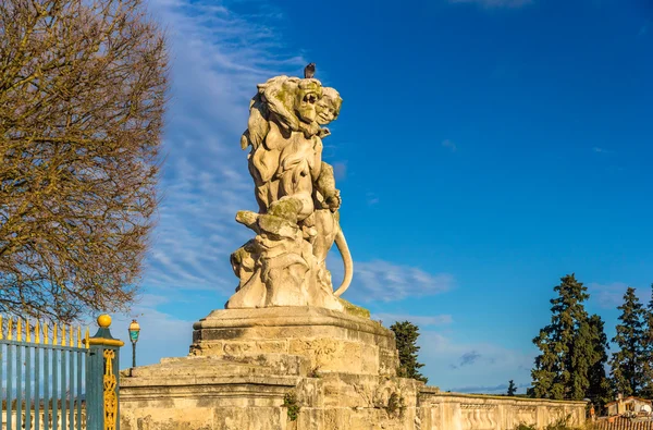 Statue at the Promenade du Peyrou in Montpellier, France — Stock Photo, Image